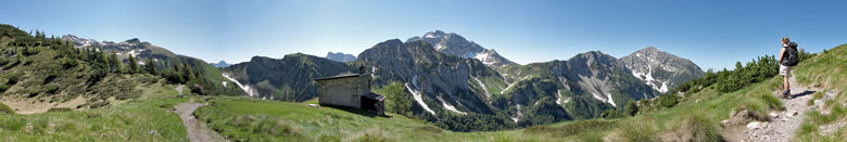 Panorama dal Monte Campo