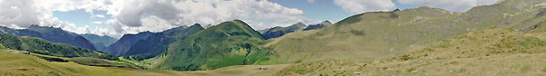 Panoramica in Val Carisole di Carona (BG)