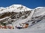 Partenza delle sciovie Terre Rosse - Carona Ski Carisole - foto Piero Gritti 24 dic. 2006