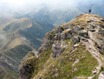 Sentiero vetta Pizzo Tre Signori ><Rif. Grassi - foto Piero Gritti  25 agosto 07