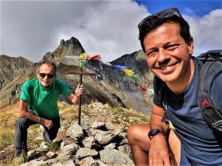 Ritorno sul Monte Valletto (2371 m) con Avaro (2080 m), Monte di Sopra (2269 m) dai Piani dell’Avaro il 12 settembre 2022 - FOTOGALLERY