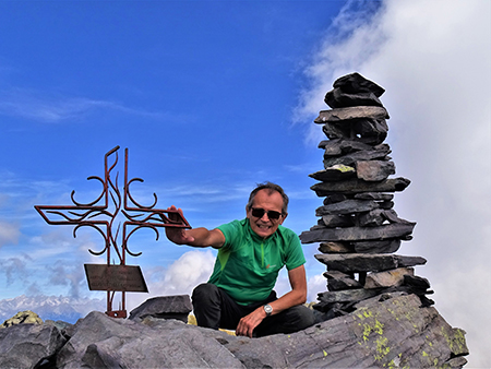 Ritorno sul Monte Valletto (2371 m) con Avaro (2080 m), Monte di Sopra (2269 m) dai Piani dell’Avaro il 12 settembre 2022 - FOTOGALLERY