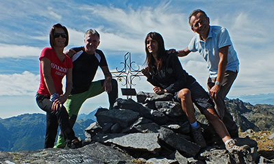 Bel ritorno in VALLETTO (2372 m.) nella splendida giornata del 14 settembre 2013 - FOTOGALLERY