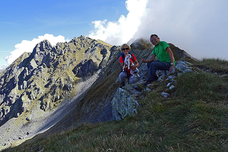 In vetta al Monte Valletto dal Monte di Sopra e al Monte Triomen il 21 settembre 2015  - FOTOGALLERY