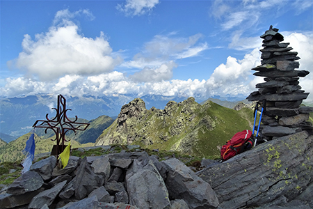 Ritorno sul MONTE VALLETTO con prima salita sul Monte Tribortoi dai Piani dell’Avaro l’8 agosto 2019  - FOTOGALLERY