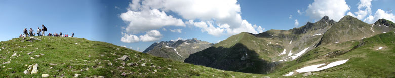 Dal Monte Avaro vista verso il Valletto