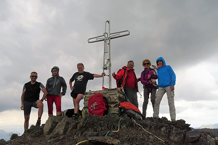 PIZZO ZERNA (2572 m) dalla Valsambuzza con Laghettii di Caldirolo il 24 luglio 2016  - FOTOGALLERY