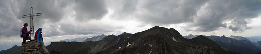 PIZZO ZERNA (2572 m) dalla Valsambuzza il 24 luglio 2016