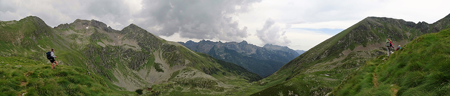 Sul sentiero 209A per i Laghi di Caldirolo 