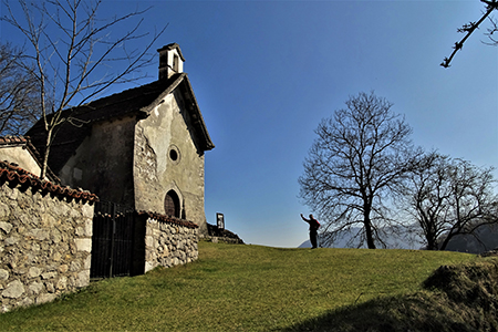 Anello Fraggio-Vaccareggia-Reggetto-Salzana da Pizzino di Taleggio il 30 marzo 2019 - FOTOGALLERY