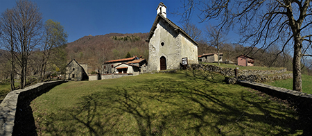 Anello Fraggio-Vaccareggia-Reggetto-Salzana da Pizzino di Taleggio il 30 marzo 2019 - FOTOGALLERY