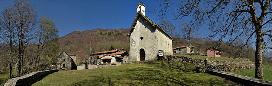 Chiesetta di San Lorenzo del XIV secolo al Fraggio