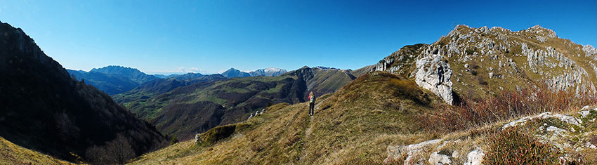 Panoramica dal Passo di Grialeggio