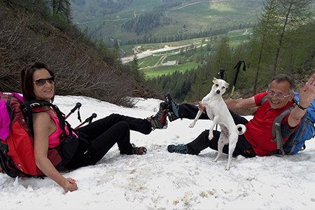 Monte Valgussera, Pizzo Vescovo, Monte Brate, tre cime ad anello da Foppolo il 28 maggio 2016 - FOTOGALLERY