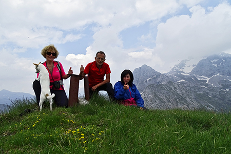 Anello di fiori sui Monti Vindiolo (2056 m) e Vetro (2054 m) da Pian Bracca (1111 m) di Zorzone di Oltre il Colle il 3 giugno 2015 - FOTOGALLERY