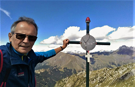 Bel ritorno sullo ZUCCO BARBESINO (2154 n) dai Piani di Ceresola-Piani di Bobbio il 9 settembre 2019 - FOTOGALLERY