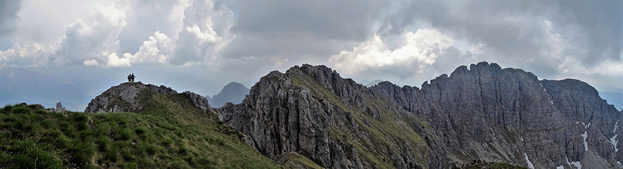 ZUCCO BARBESINO (2152 m) dai Piani di Ceresola il 2 giugno 2017