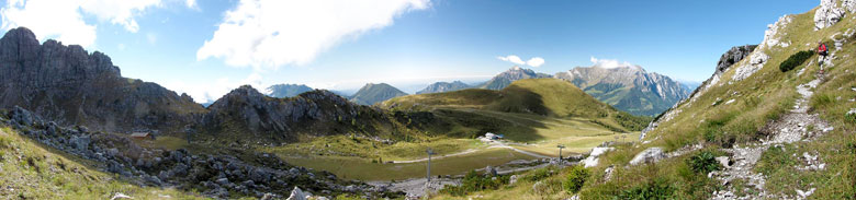La Valle dei camosci al Rifugio Lecco