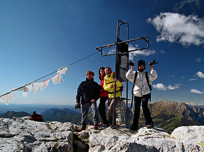 Salita dal Rif. Cazzaniga con giro ad anello allo Zuccone Campelli (2161 m.) e alla Cima di Piazzo (2057 m.) il 9 ottobre 2011 - FOTOGALLERY