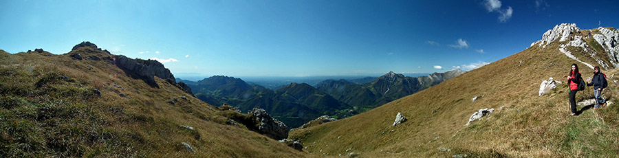 Salendo dal Rif. Cazzaniga allo Zuccone Campelli