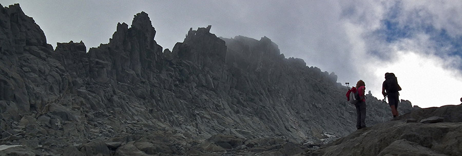Alla ricerca della cima...