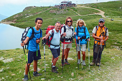 A Punta di Montozzo e Laghetti d'Albiolo dal Rif. Bozzi il 12 ag. 2013  - FOTOGALLERY