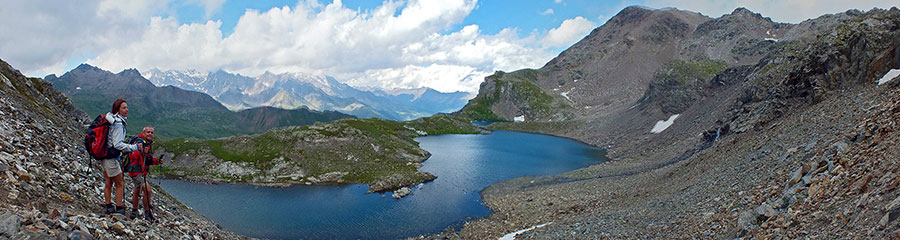 Ai Laghetti inferiori d'Albiolo (2700 m.)