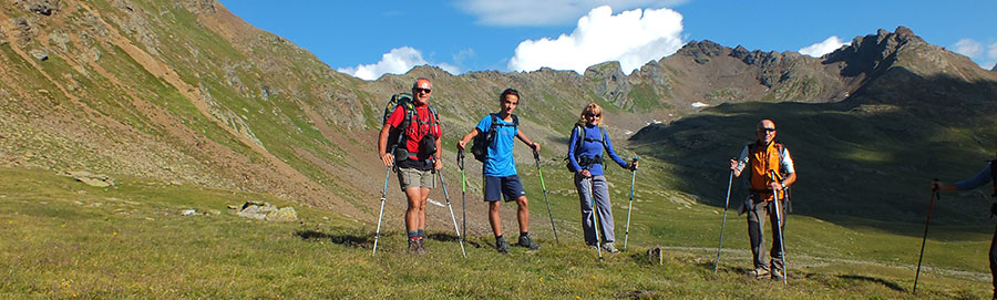 Punta di Montozzo a sx, Punta e Denti d'Ercavallo a dx