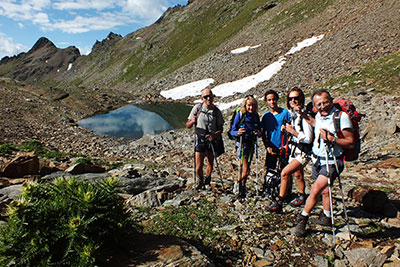 Giro ad anello della Punta di Ercavallo (3063 m.) dal Rif. Bozzi il 13 ag. 2013  - FOTOGALLERY