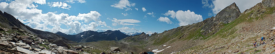 Salendo dalla Valle di Montozzo alla Punta d'Ercavallo