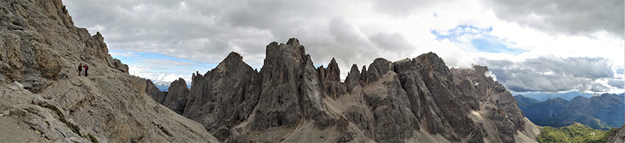 Pale di San Martino dal Monte Mulaz