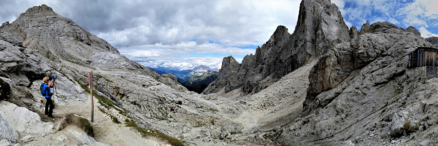 Al Passo del Mulaz (2619 m) 