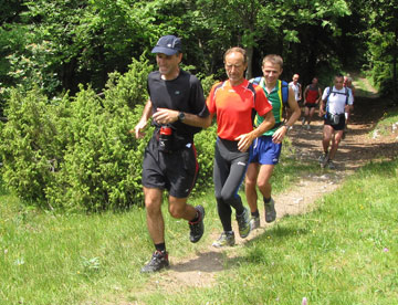 Cavalcata tra Monti e Laghi di Maurizio Agazzi, immagini passaggio al Monte Boario e arrivo a Lovere il 6 giugno 2010 - FOTOGALLERY