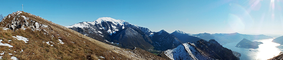 Anticima Corna Trentapassi. Monte Guglielmo, Lago d'Iseo