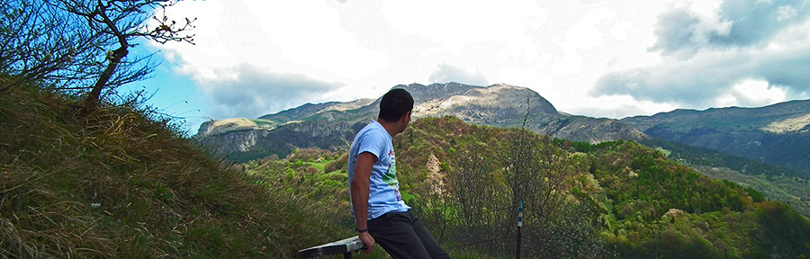 Salita in PUNTA ALMANA (1390 m.) il 3 maggio 2012