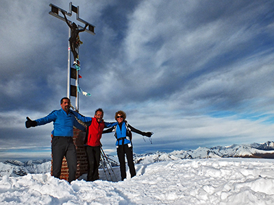 Monte Bregagno, balcone panoramico sul Lago di Como ed i suoi monti ! Il 19 dic. 2014  - FOTOGALLERY