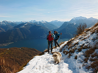 Monte Bregagno, balcone panoramico sul Lago di Como ! il 7 dicembre 2013  - FOTOGALLERY