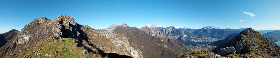 Panoramica dalla cresta del Corno Birone