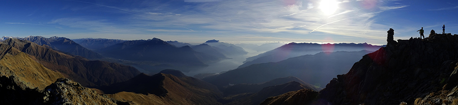 In vetta al Monte Duria (2264 m)