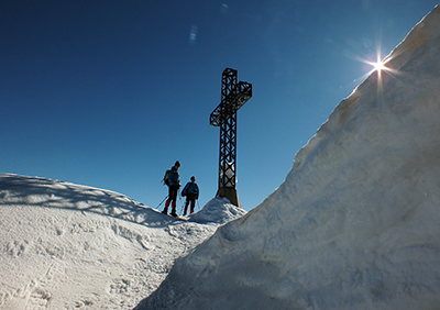 Invernale sul Monte Croce di Muggio dall'Alpe Giumello e a Camaggiore il 22 febbraio 2014 - FOTOGALLERY