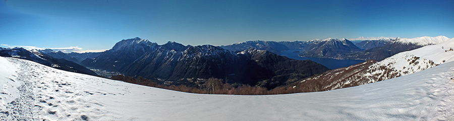 Dall' Alpe Giumello panorama spettacolare
