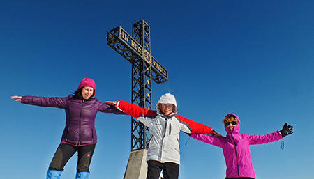 Invernale dall’Alpe Giumello al Monte Croce di Muggio (1799 m) il 12 febbraio 2015 - FOTOGALLERY