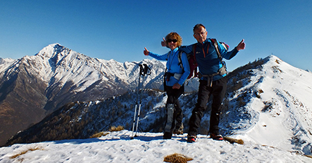 Invernale dall’Alpe Giumello al Monte Croce di Muggio (1799 m) il 12 febbraio 2015 - FOTOGALLERY