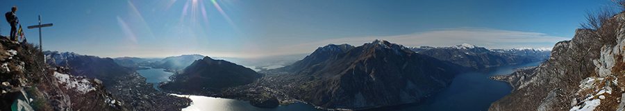 Dal 'Crocione' del San Martino vista spettacolare