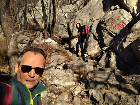 Anello del MONTE SAN MARTINO, sentinella della città di Lecco, l’11 gennaio 2020- FOTOGALLERY