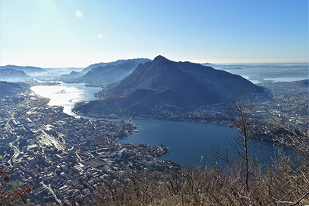 Anello del MONTE SAN MARTINO, sentinella della città di Lecco, l’11 gennaio 2020- FOTOGALLERY