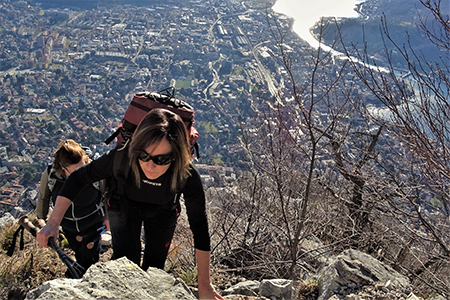 Anello del MONTE SAN MARTINO, sentinella della città di Lecco, l’11 gennaio 2020- FOTOGALLERY