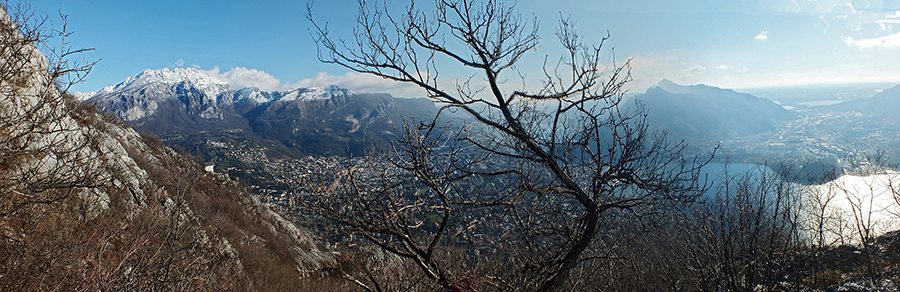 Sul sentiero dal Rif. Piazza alla chiesetta del Monte San Martino