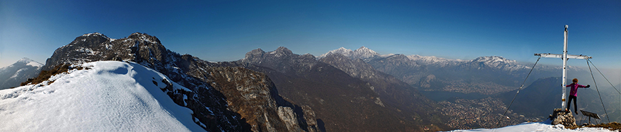 In vetta al Corno Birone (1116 m)
