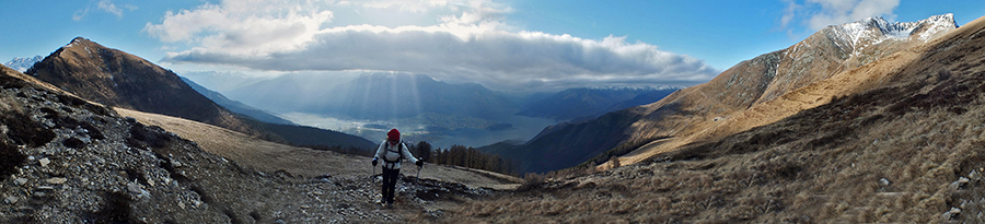 Salendo dall'Alpe di Mezzo al Termenone Salendo dall'Alpe di Mezzo al Termenone